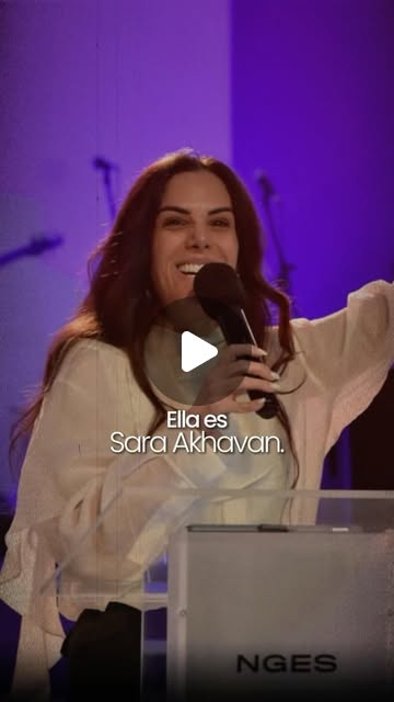 Portada del reel sobre Sara Akhavan, su valentía y la defensa de sus principios.